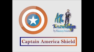 Captain America Shield in CorelDraw-X5