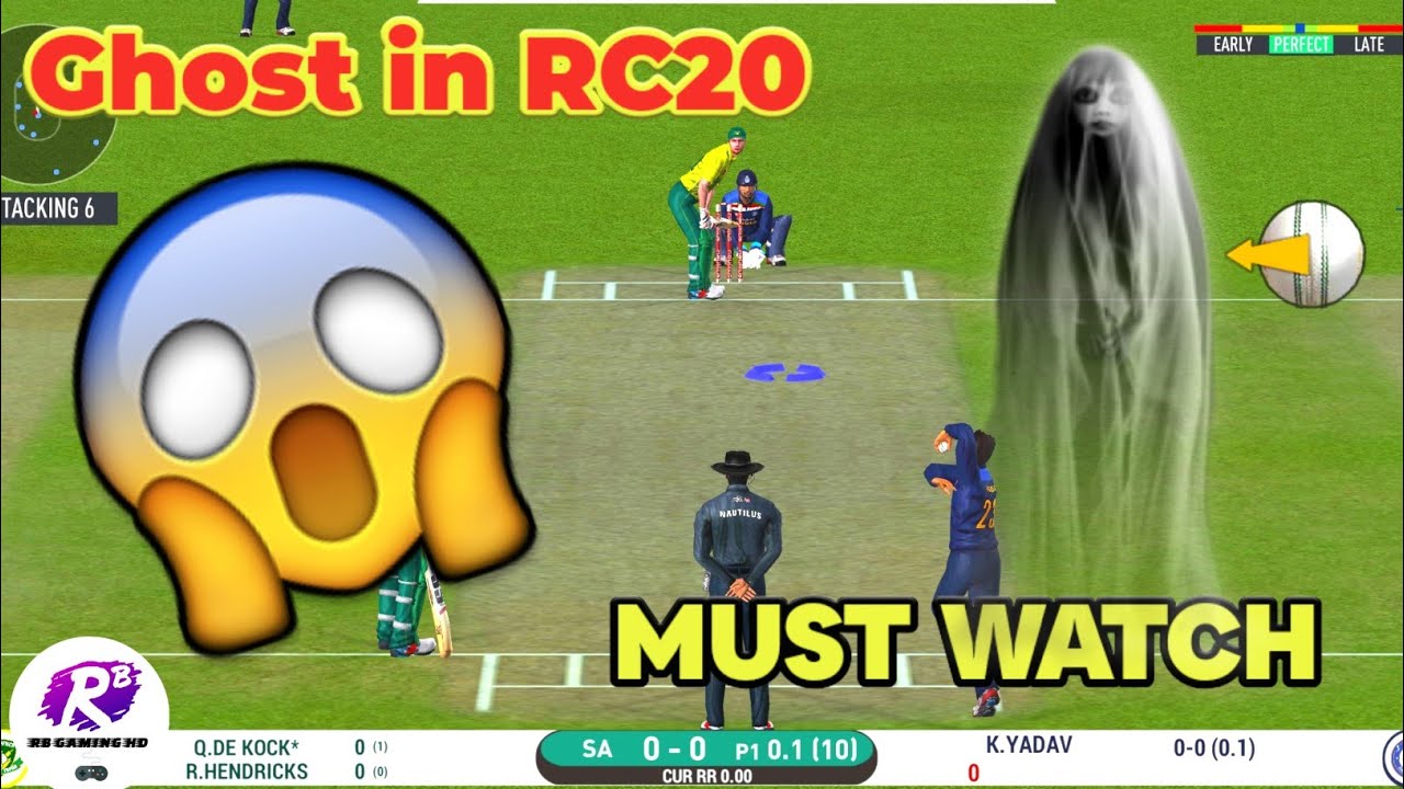 GHOST IN RC20😱 | Real Cricket 20 Main Bhoot 