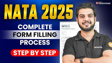 How to Fill NATA 2025 Application Form 🤔| NATA 2025 Form Filling Guide: Step-by-Step Process ✍🏻🔎