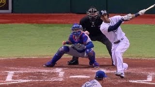 TOR@TB: Jennings' two-out hit ties the game at 1