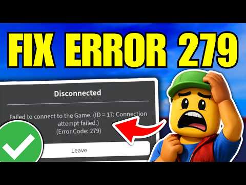 How To Fix Roblox Error Code 279 | Full Guide 2026