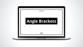 [위대한 IT 영어] How to Pronounce "Angle Brackets"