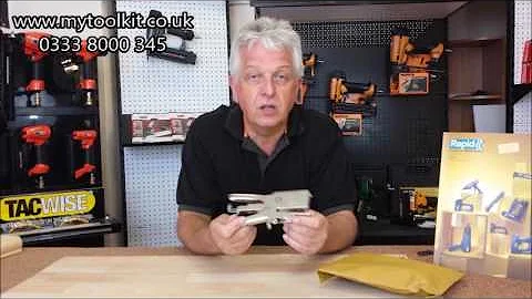 The professional stapling plier of confidence from Rapid