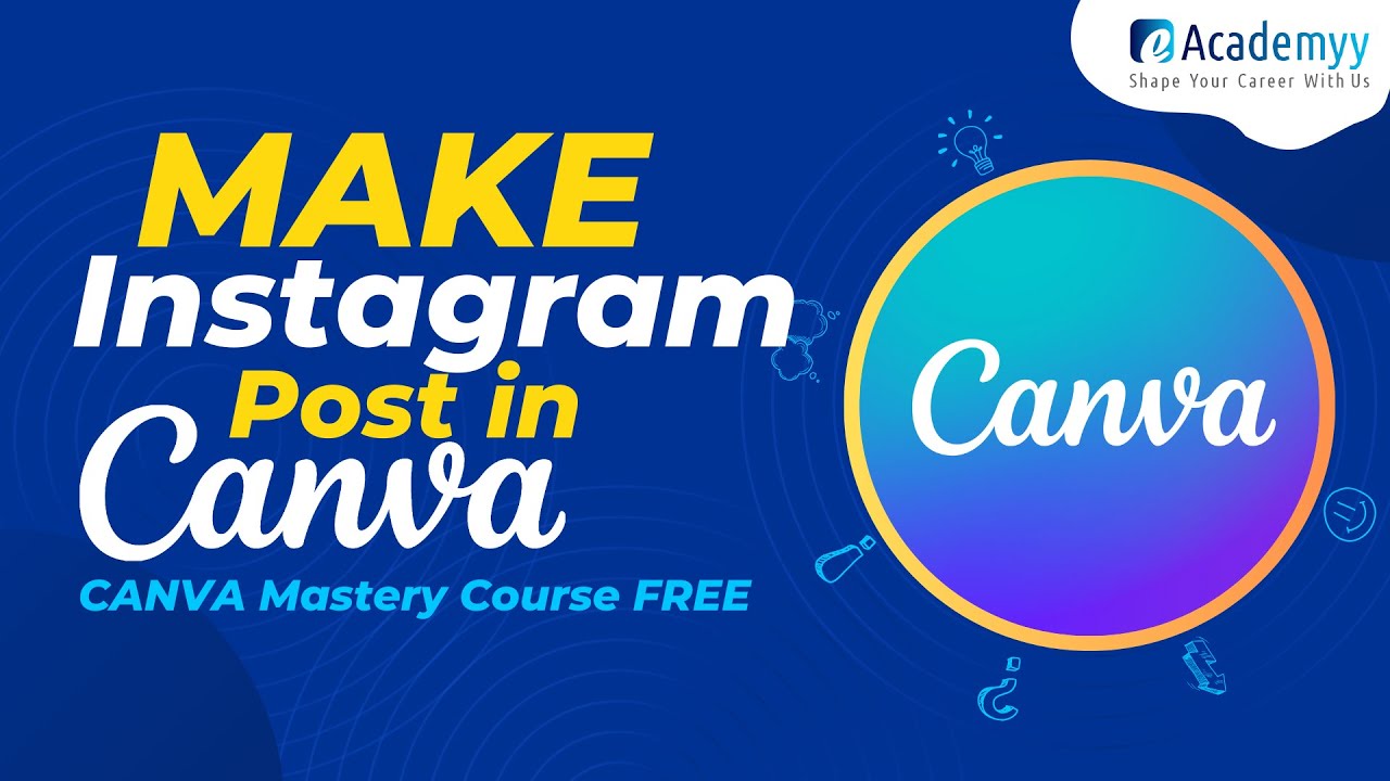 How to Design Instagram Post with Canva? Design in Canva | Canva ...