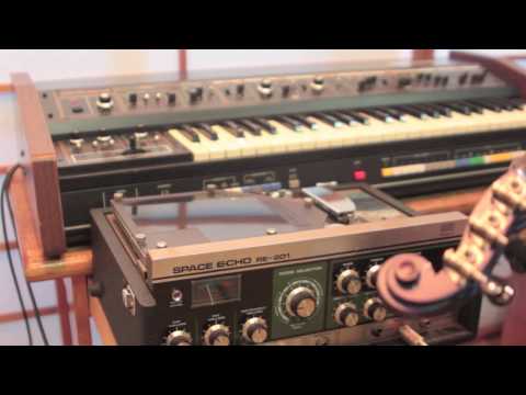 Roland Re-201 and Jupiter 4