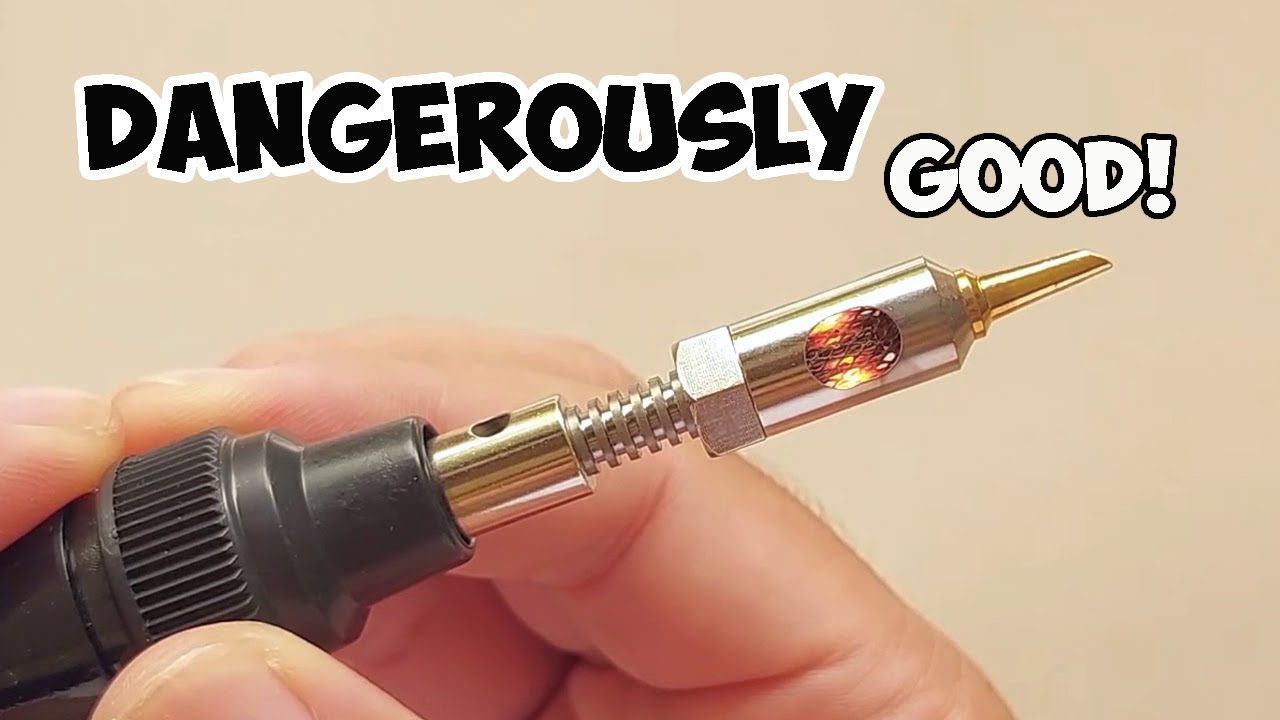 Portable Soldering Iron that uses butane gas (REVIEW)