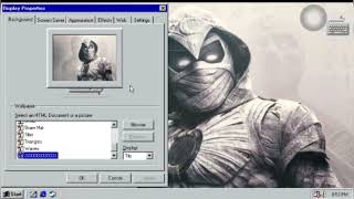 win 98 simulator wallpaper changing