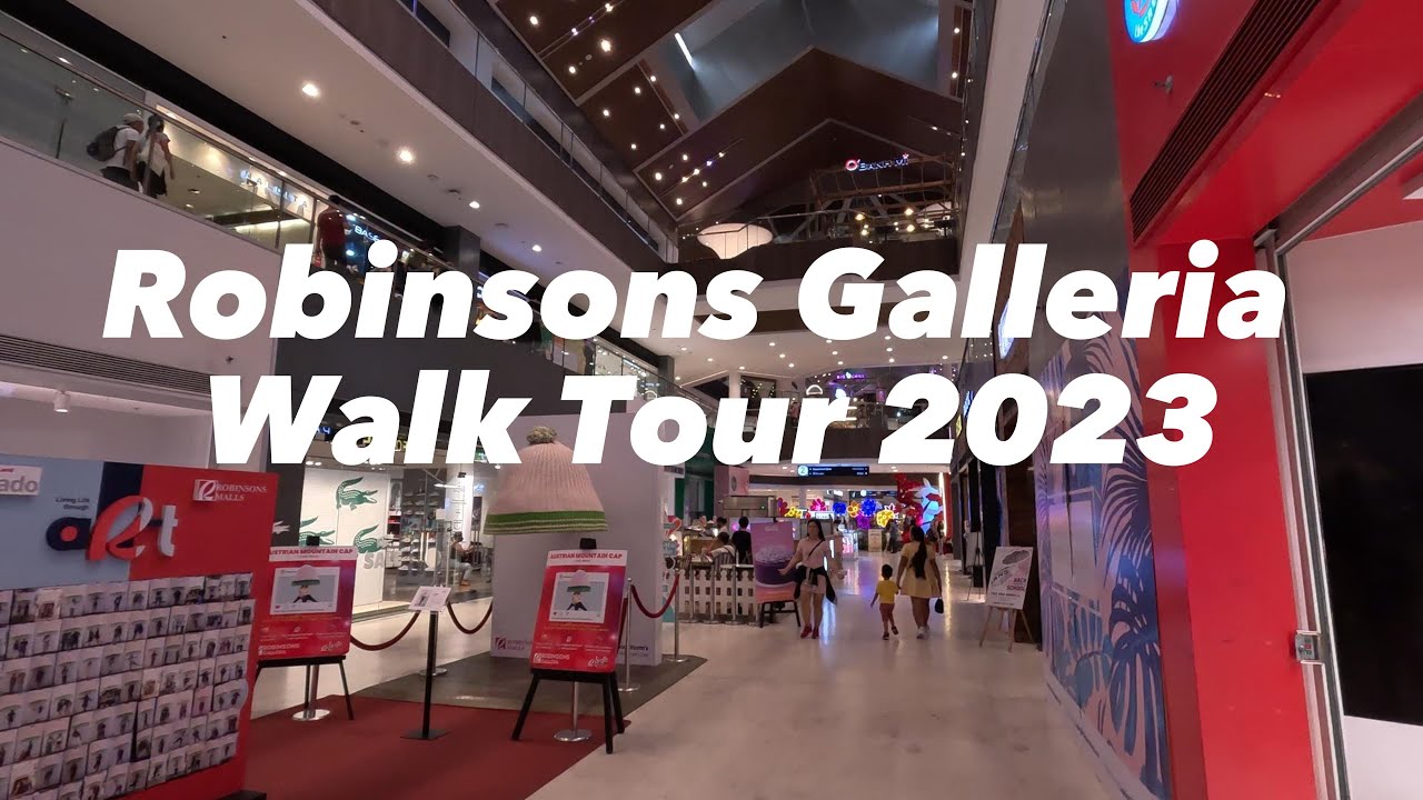 [4K] | Robinsons Galleria Walking Tour 2023