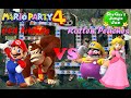 Mario Party 4 - Mario &amp; Donkey Kong vs Peach &amp; Wario - Shy Guy's Jungle Jam
