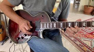 jj Cale -Mama don&#39;t-first solo guitar cover and slow tutorial by jfeyme -LTD EC 401 FM,Boss GT100