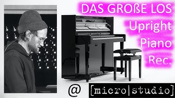 Upright Piano Recording - Samar VL 37 Blumlein + SPL 120V Hardware + Teaching Machines Wellspring