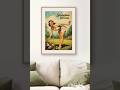 Vintage Springtime Pinup Poster | “Springtime Blossom” Retro Floral Wall Art #pinups #springart