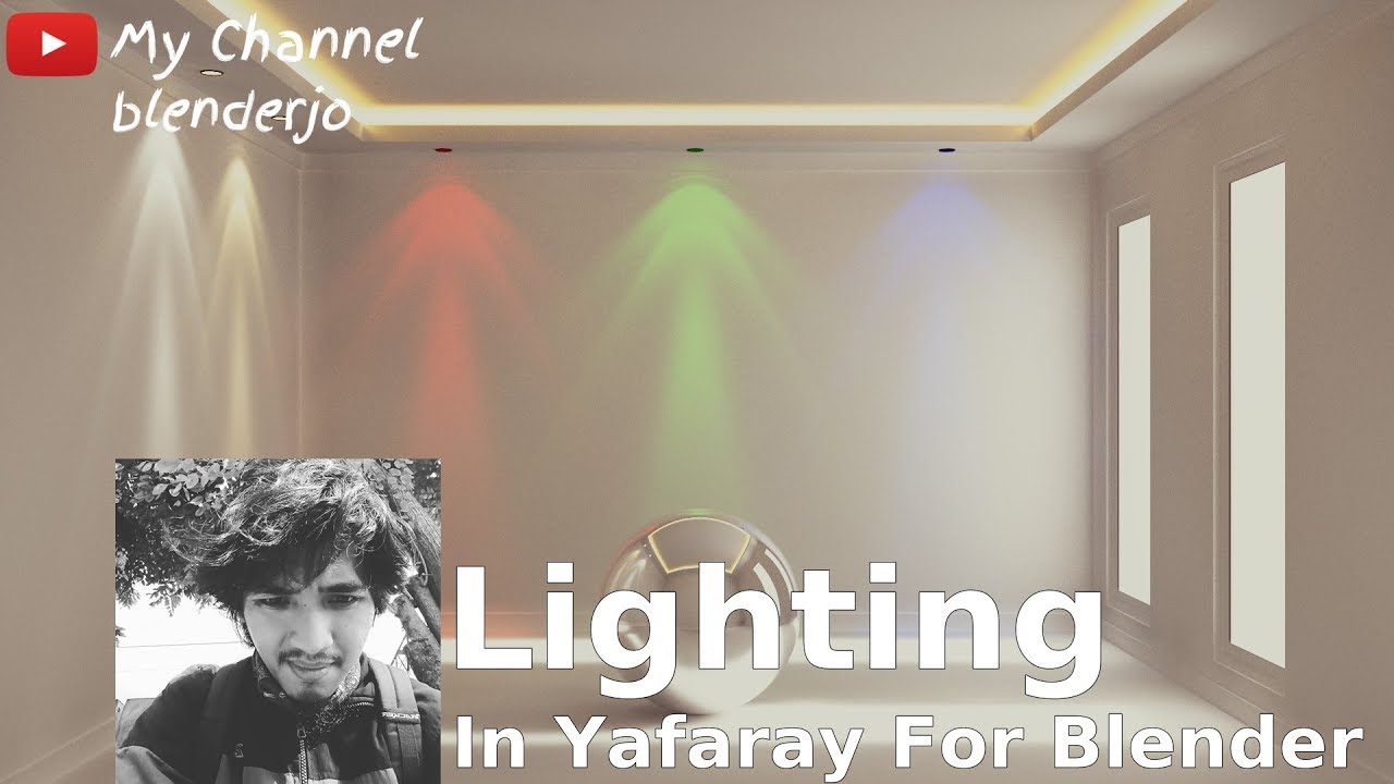 Lighting In Yafaray For Blender - YouTube