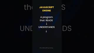 🚀 JavaScript Engine Explained in 30 Seconds | How JS Code Runs #programming  #fullstackdeveloper