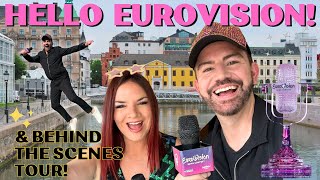 Come to EUROVISION with me! Back Stage Tour & Exploring Malmo! MR CARRINGTON