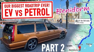 Millau to Benidorm  EV vs ICE 1,300 mile EPIC Road Trip Challenge Part 2