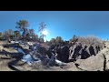 Waterfall in the Mountains, 360 Monoscopic VR