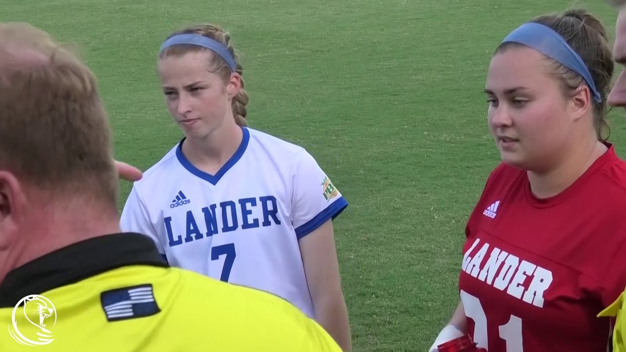 Lander Women's Soccer || Highlights vs. Newberry - YouTube