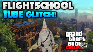 GTA V ONLINE HOW TO GET FLIGHT SCHOOL TUBE!