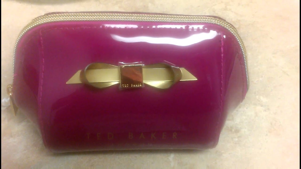 Ted Baker Trapeze Small Washbag YouTube