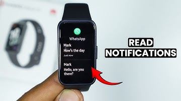 How to Read Notification in Huawei Band 10
