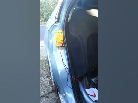 Rover 75 fuel pump test - YouTube