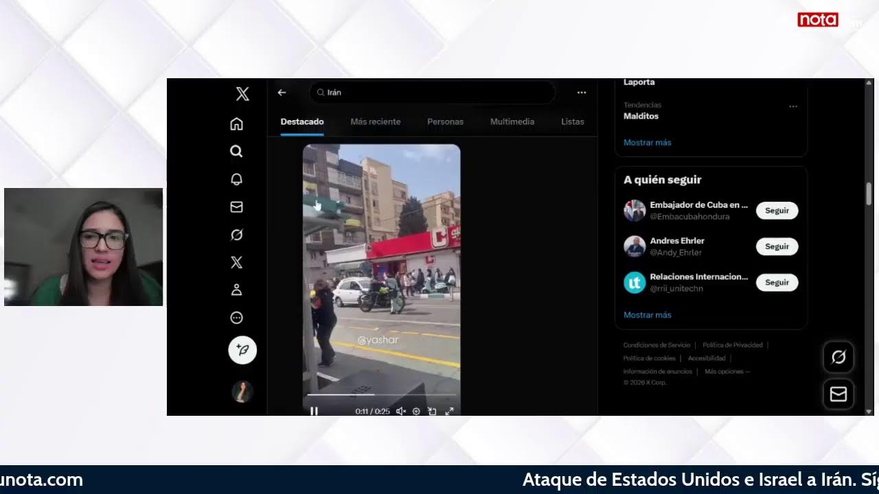 ♦️​ESTADOS UNIDOS E ISRAEL ATACAN IRÁN♦️​