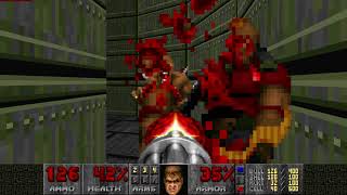 Final Doom: TNT Evilution Map 09 Stronghold on Nightmare 4:53