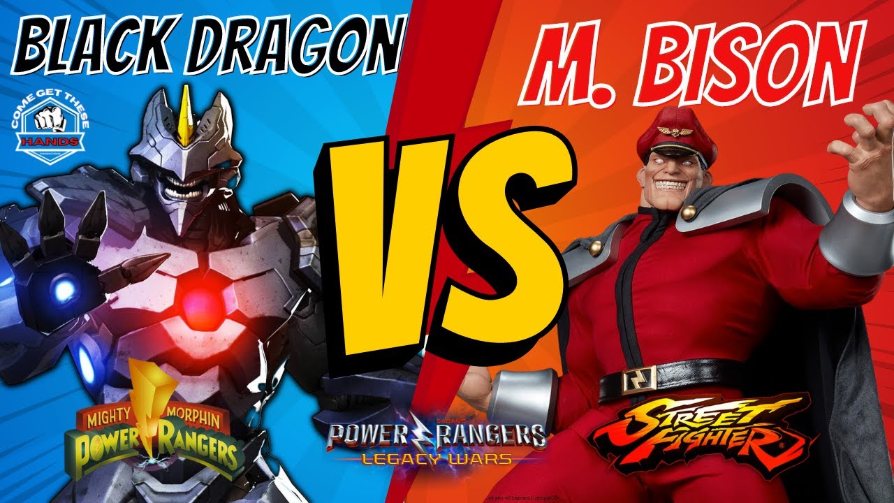 Power Rangers Legacy Wars Black Dragon Vs M Bison Gameplay YouTube