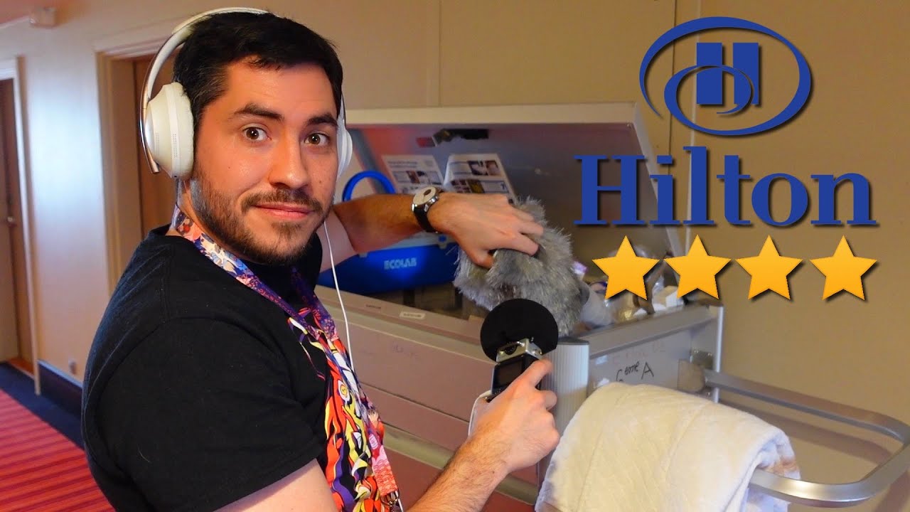Faire un ASMR dans un HOTEL HILTON 4 étoiles
