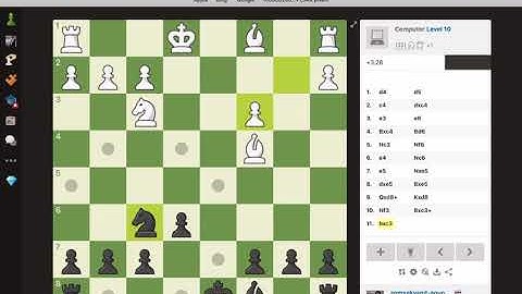 Chess.com Losing to a Computer Level 10