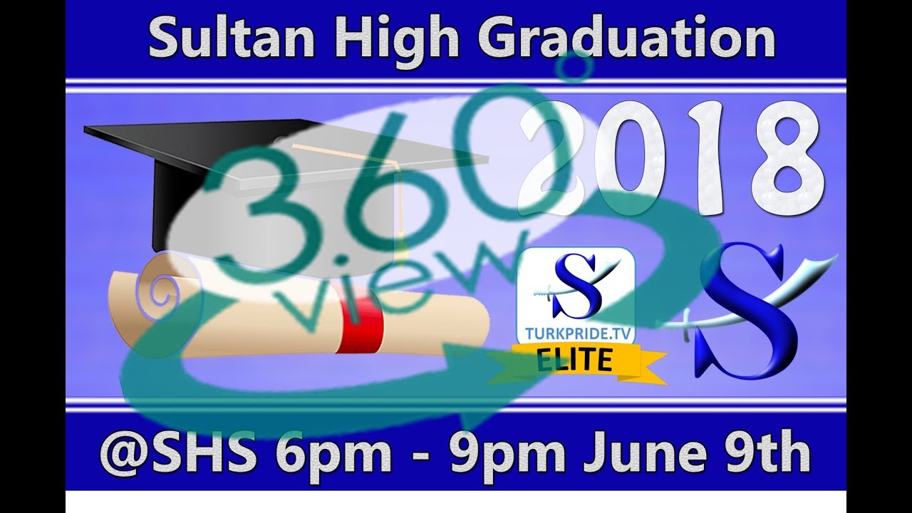 Sultan High School 2018 Graduation in 360! YouTube