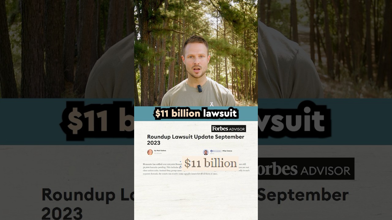 Massive ‘Round Up’ Lawsuit (Is it a Win?)