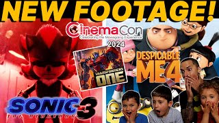 SONIC THE HEDGEHOG 3 NEW FOOTAGE! Despicable Me 4 TEASER, Transformers One & MORE! | The Venturas