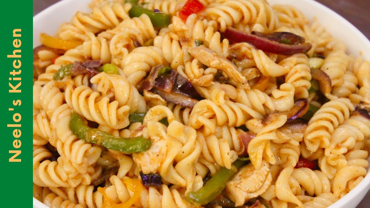 Chicken fusilli Pasta Quick and Easy Pasta by Neelofar Naeem YouTube