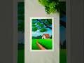 Easy Village Scenery Painting Art Shorts Painting Nature