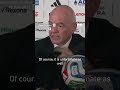 Fifa president Infantino tells everyone to ‘chill’ over Somali referee’s deportation