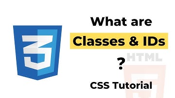 IDs and Classes Tutorial | HTML CSS Tutorial for Beginners