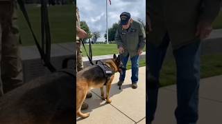 Even a K9 knows a hero.Respect is felt, not taught.”