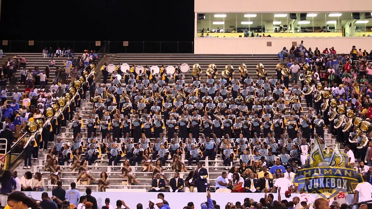 Southern University Human Jukebox 2014 Go The Mighty Jaguars YouTube Southern University Human Jukebox 2014 Go The Mighty Jaguars YouTube