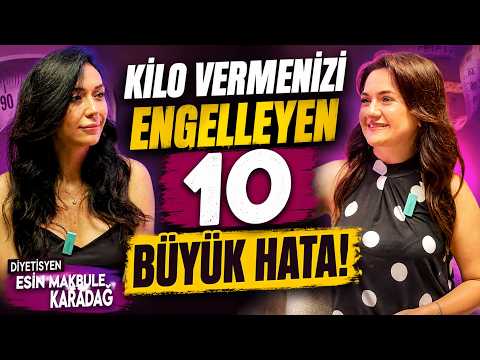 Neden Kilo Veremiyorsunuz? Su Bile İçsem Yarıyor Diyenler Mutlaka İzlesin!