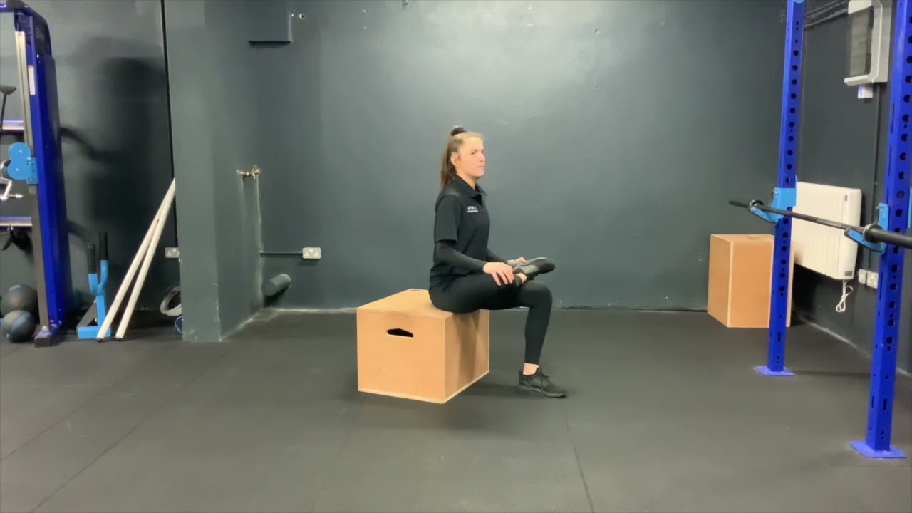 Seated Pretzel Stretch