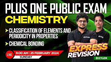 Plus One Public Exam - Chemistry - Express Revision | Xylem Plus One