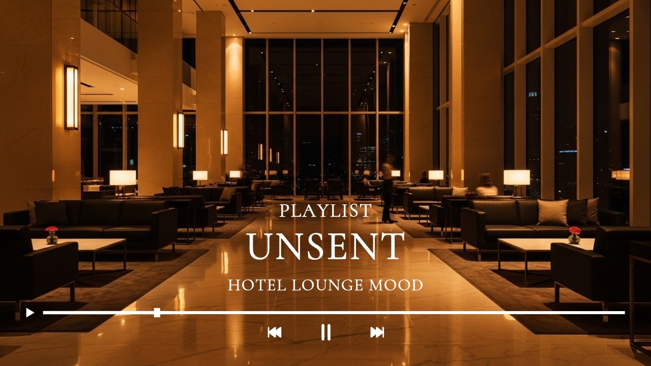 playlist｜UNSENT｜세련된 라운지 무드 플레이리스트 │ Refined Lounge Pop Playlist for Evenings