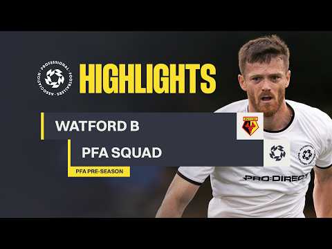 PFA Free Agent XI Vs Watford B | Rhys Healey converts fantastic free kick in 5-1 victory 🐝