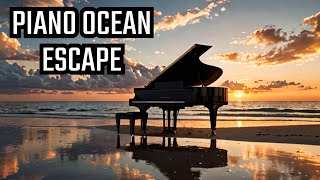 Tranquil Ocean Sunsets: Piano Melodies for Peace #sunset #relaxing #calm #ocean #piano #pianomusic