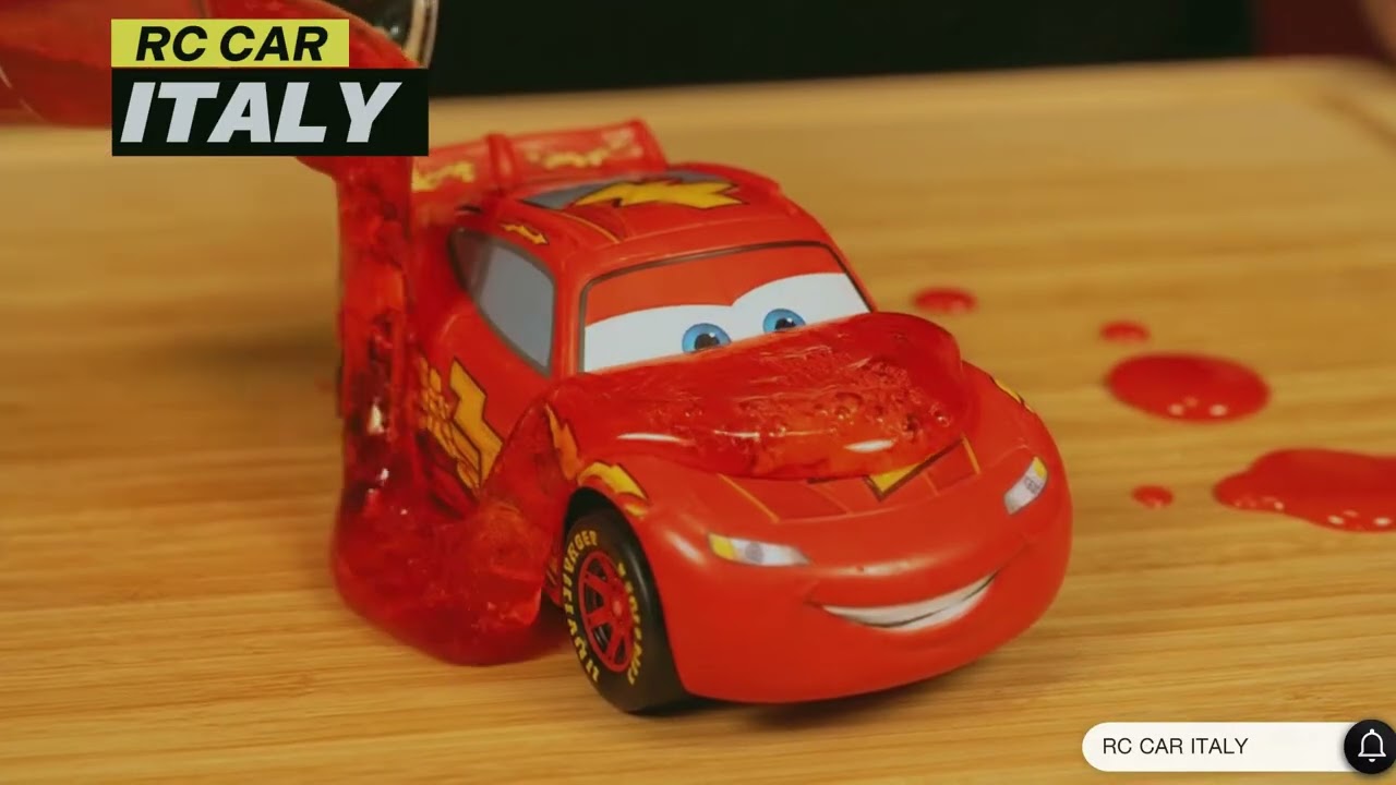 Lightning McQueen & Spider-Man in the Most Colorful ASMR Toy Experiments Ever!