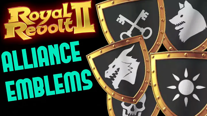 ROYAL REVOLT 2 - ALLIANCE EMBLEMS & TAX BONUS tutorial