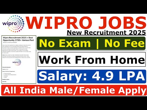 Wipro Recruitment 2025