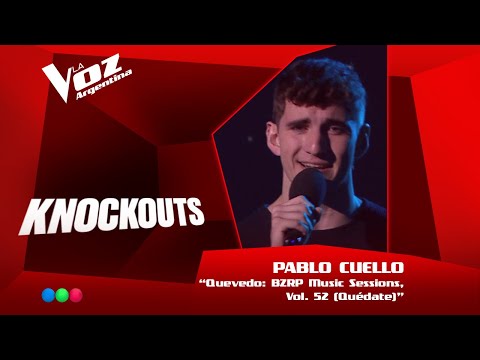 Pablo Cuello - “Quédate” - Team Miranda! - Knockouts - La Voz Argentina 2025